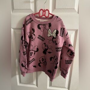 NEW Pink Minnie Mouse Sweatshirt
